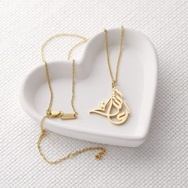 Ready Made Arabic Name Necklace - Arabic Name Jewellery